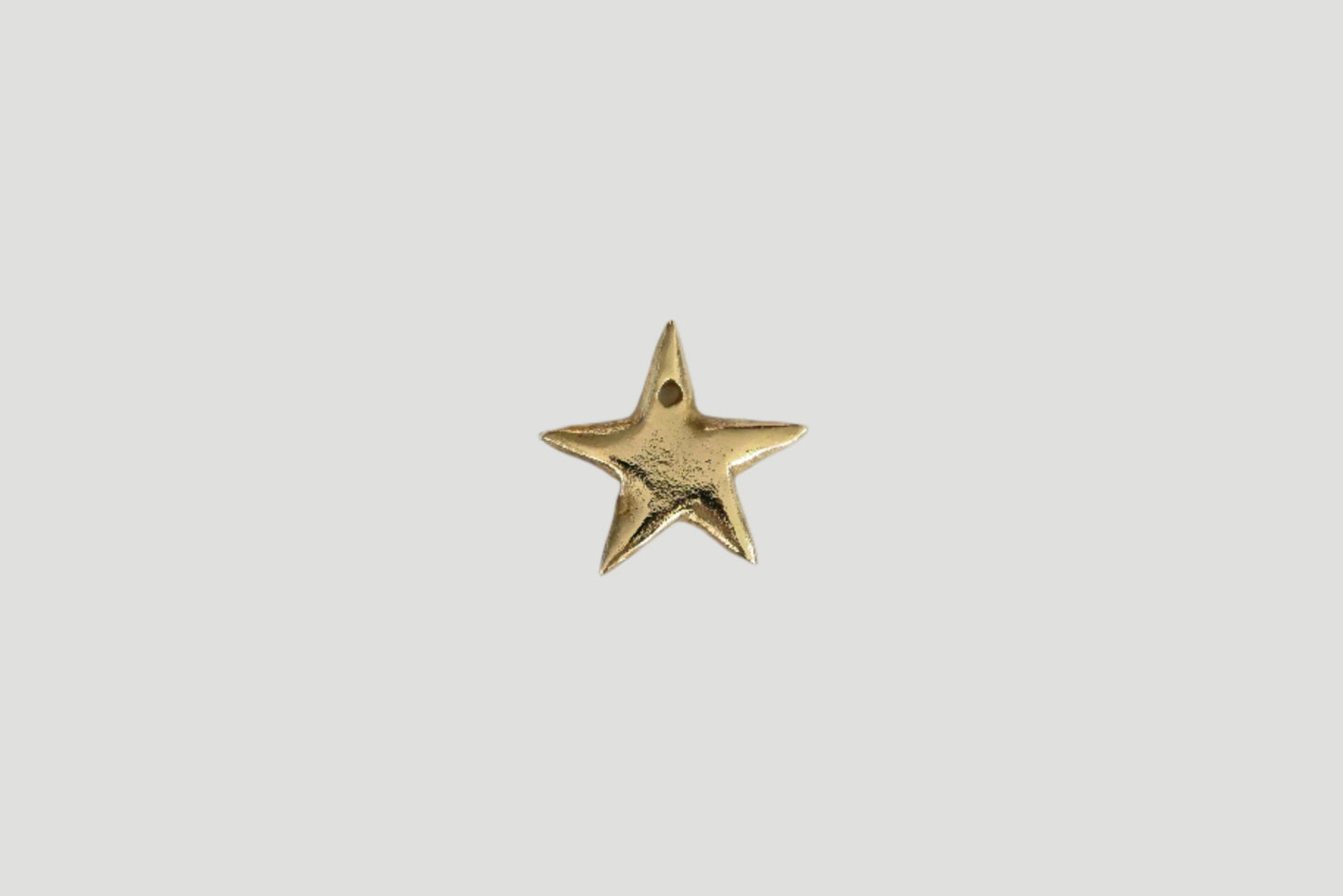 brass star pendant