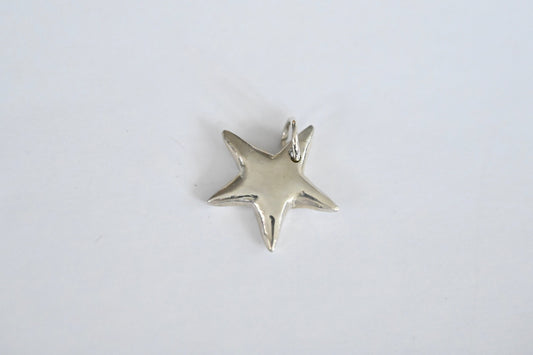 silver star pendant