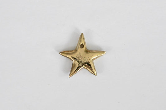 brass star pendant